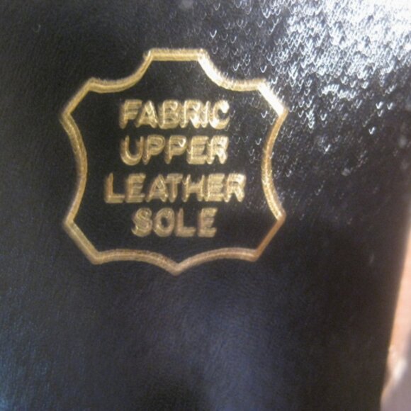 Caressa Trumpet linen slingback womens's shoe with bow - Picture 5 of 13